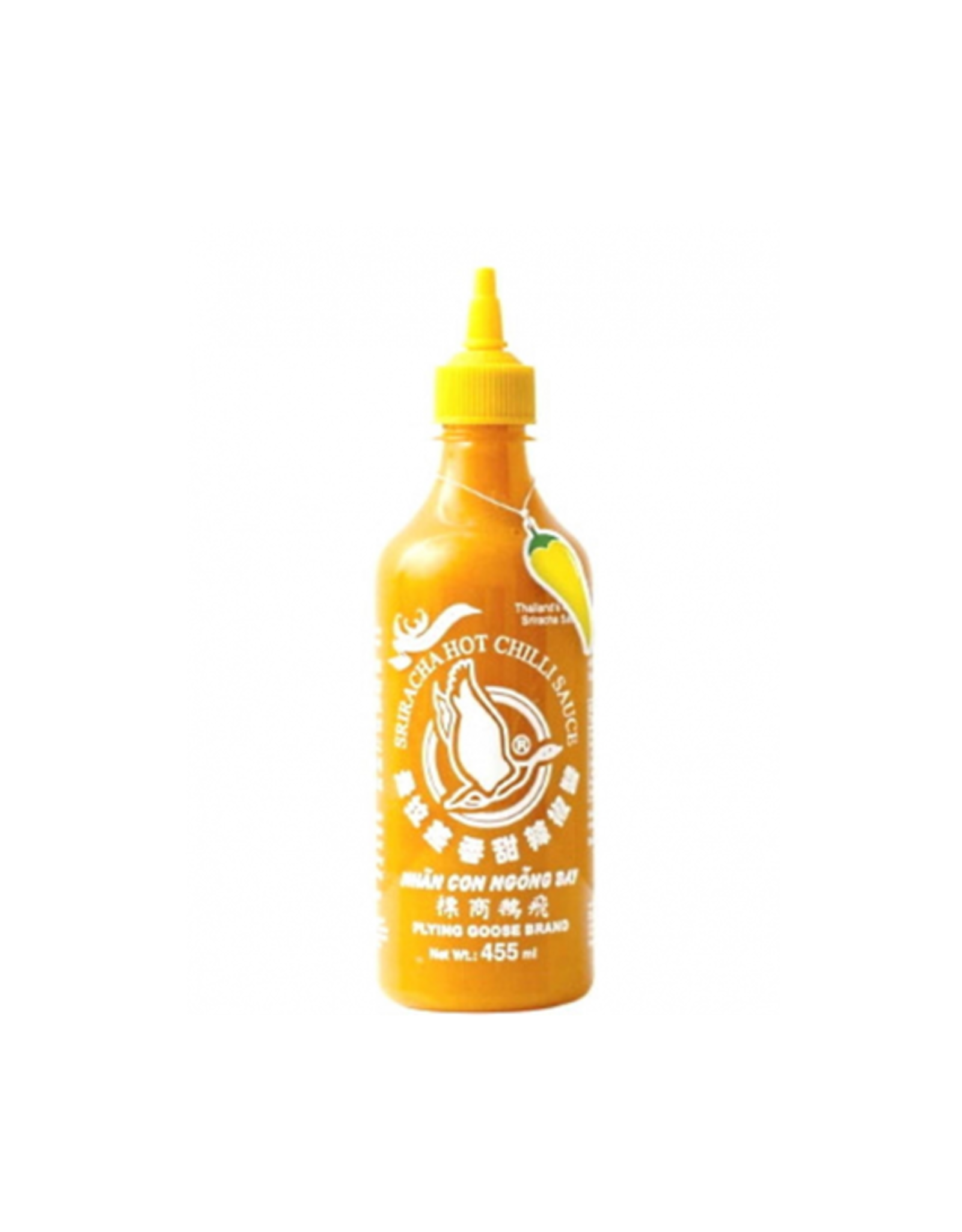 Flying Goose Brand Sriracha Hot Yellow Chili sauce