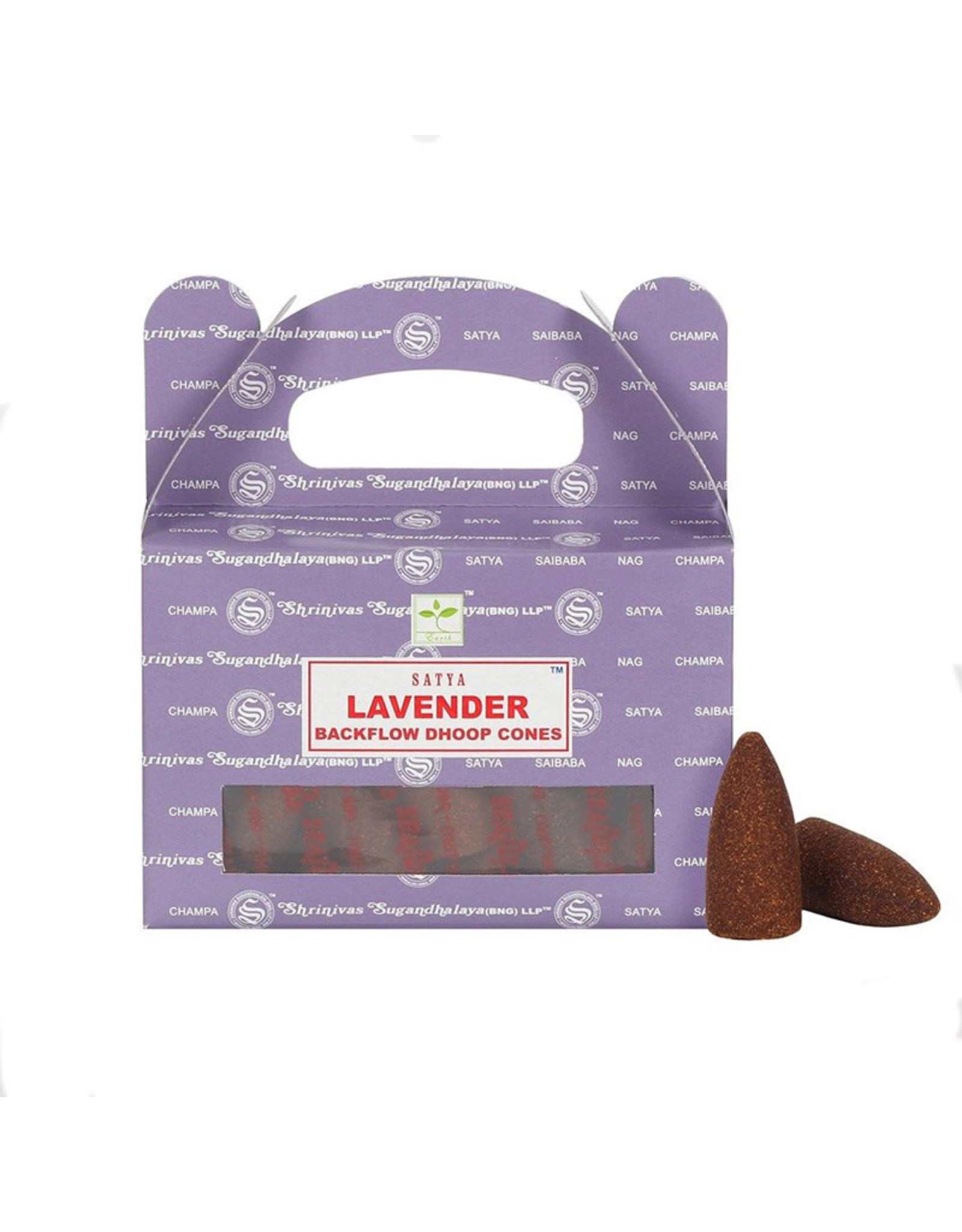 Satya Dhoop Cones | Backflow | Lavender