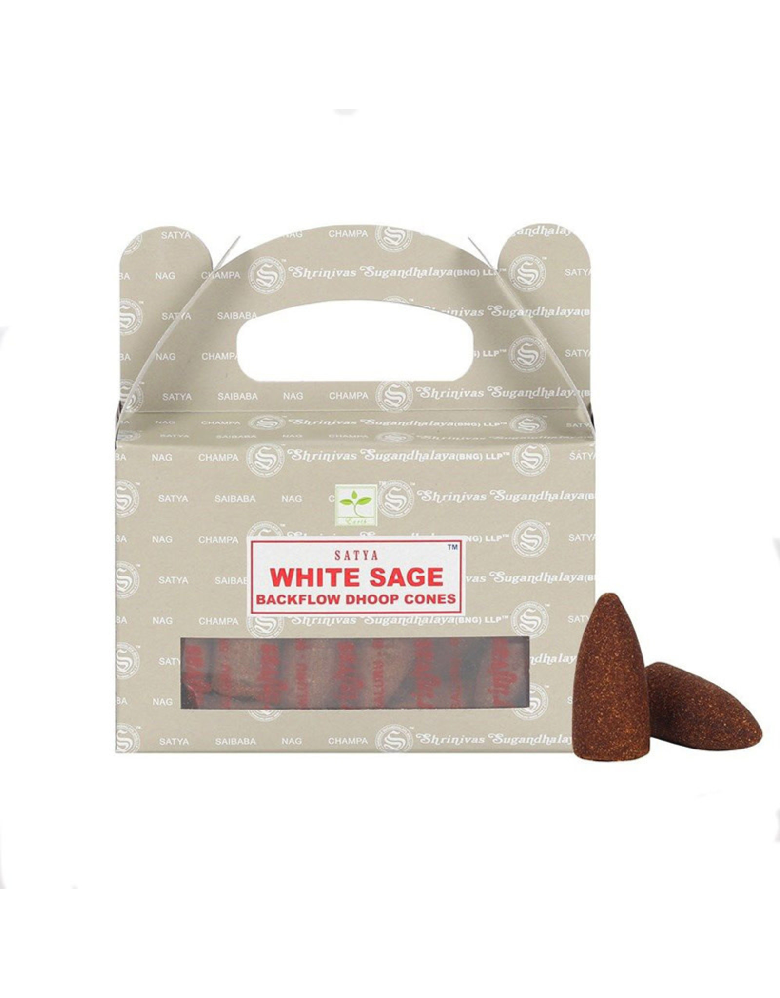 White Sage Backflow Dhoop Cones