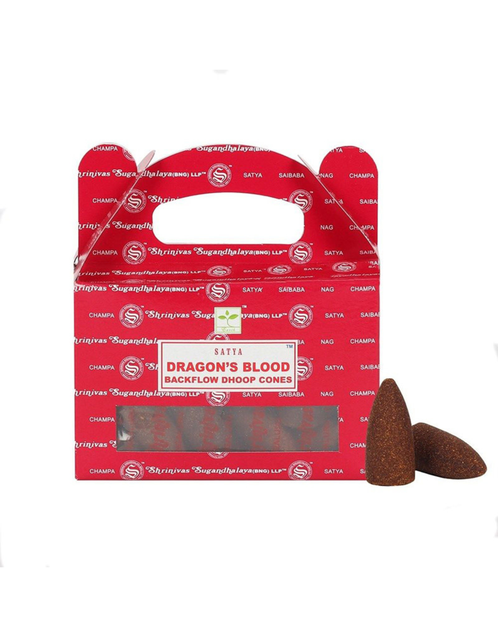 Satya Dhoop Cones | Backflow | Dragon's Blood