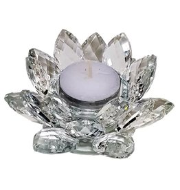 Lotus Kaarshouder | Kristal | Medium