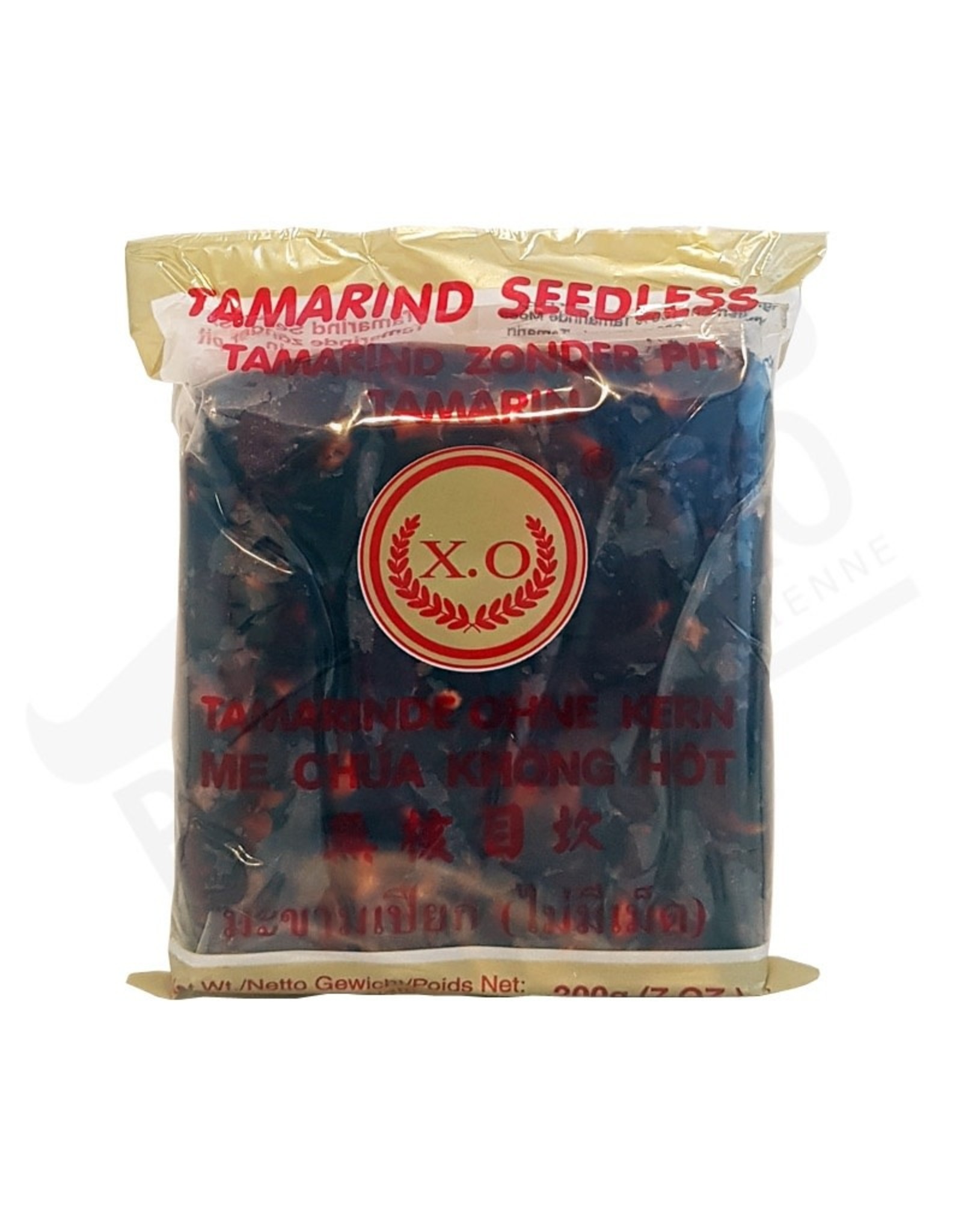 X.O. Brand Tamarinde Seedless 200g