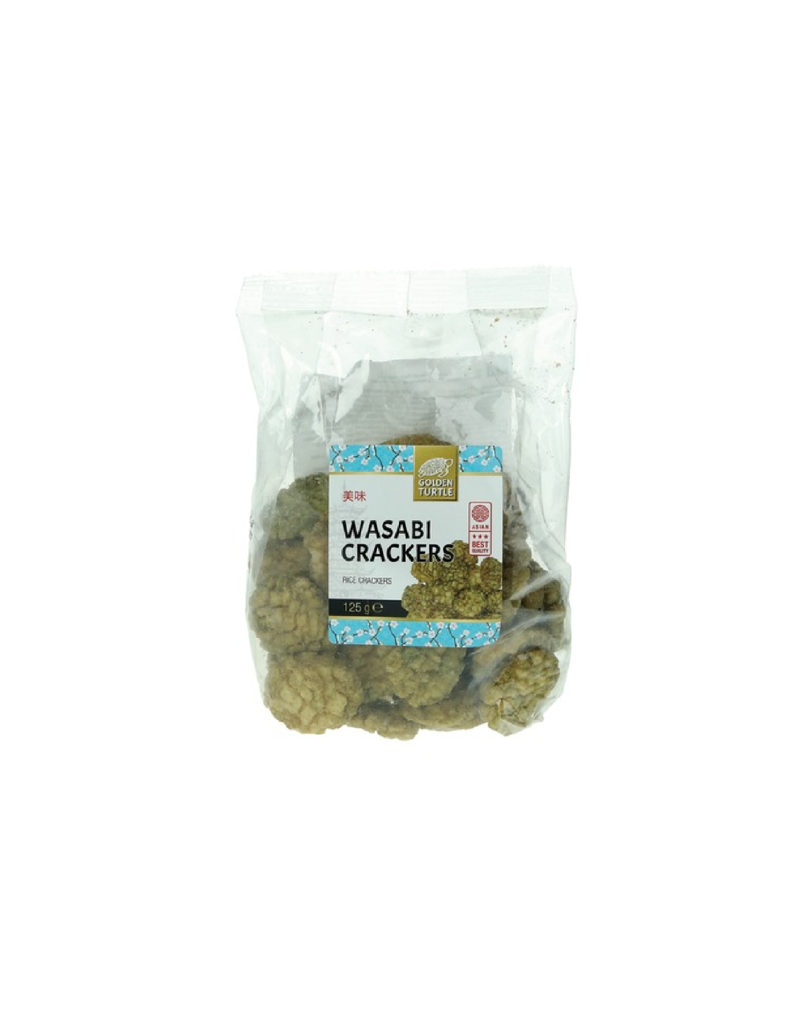 Golden Turtle Brand Wasabi Fried Rice Crackers