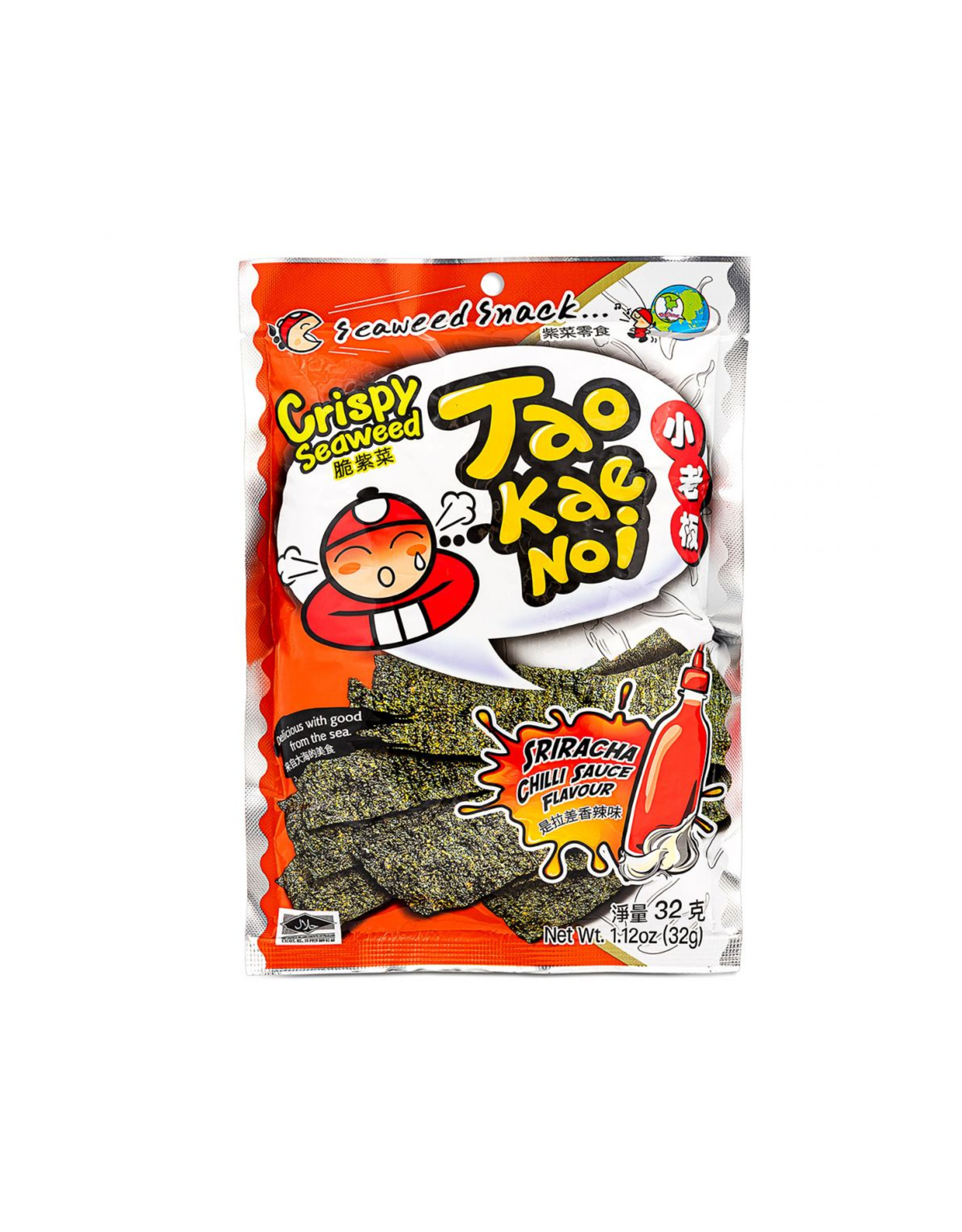 Tao Kae Noi Crispy Seaweed Sriracha Chilli Flavour