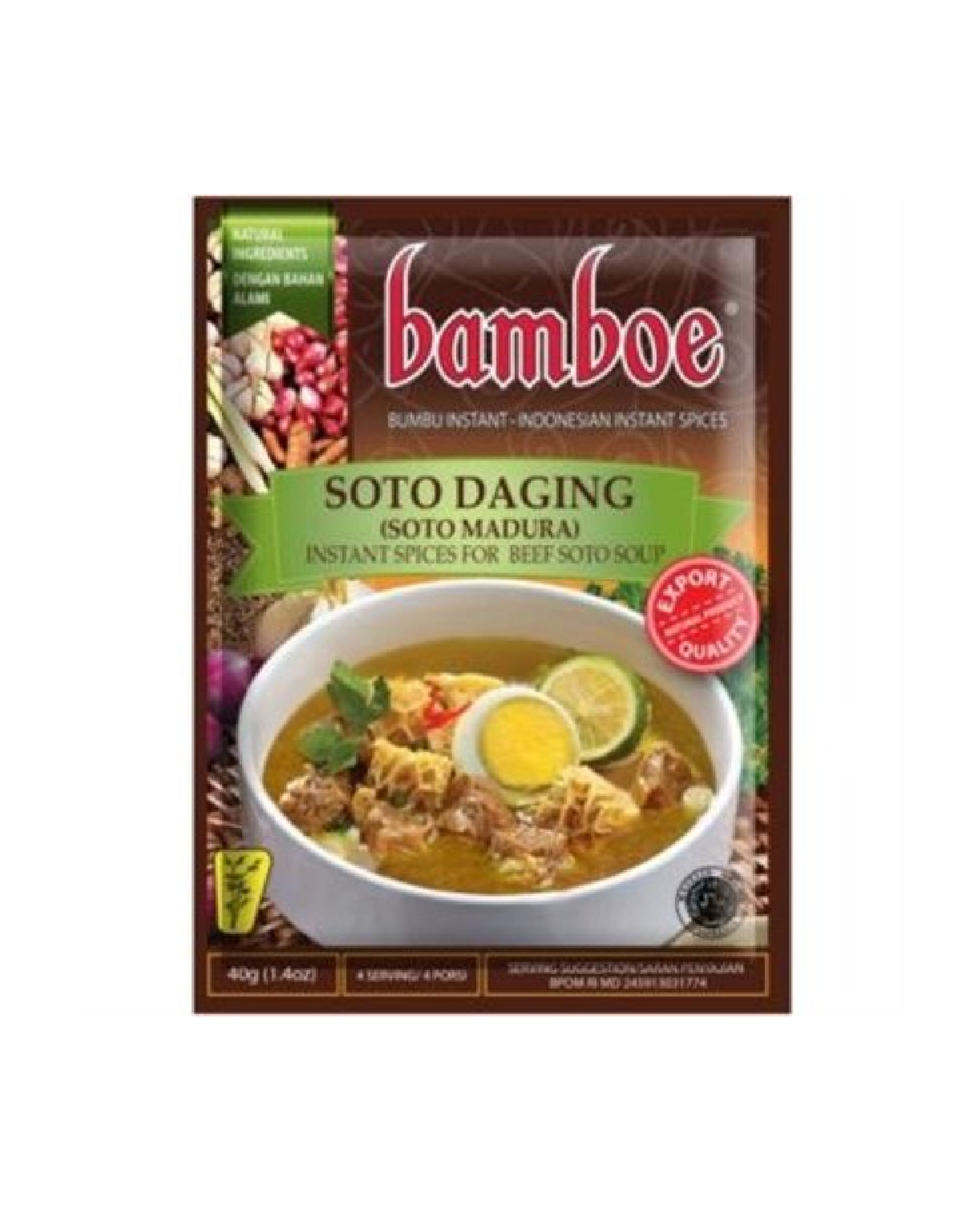 Boemboe Bamboe Soto Daging (Madura)