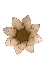 Lotus | Parelmoer | Goudrand