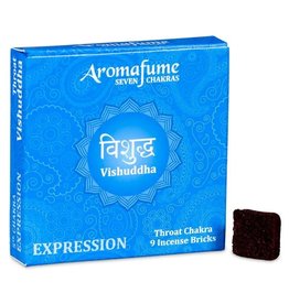 Aromafume 7 Chakra's | Vishuddha | Expression Wierookblokjes