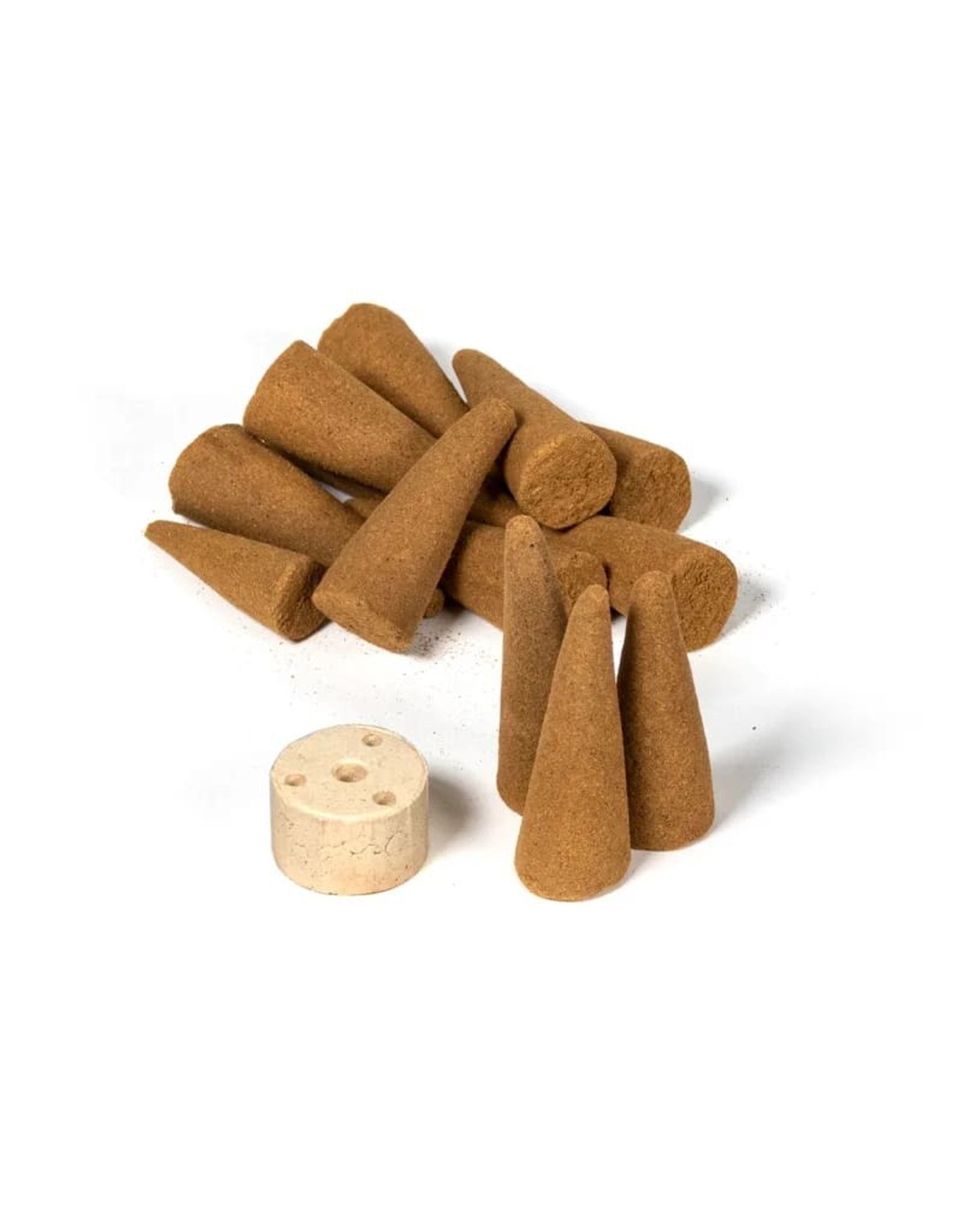 Organic Goodness White Sage | Jumbo Wierookkegels + Houder