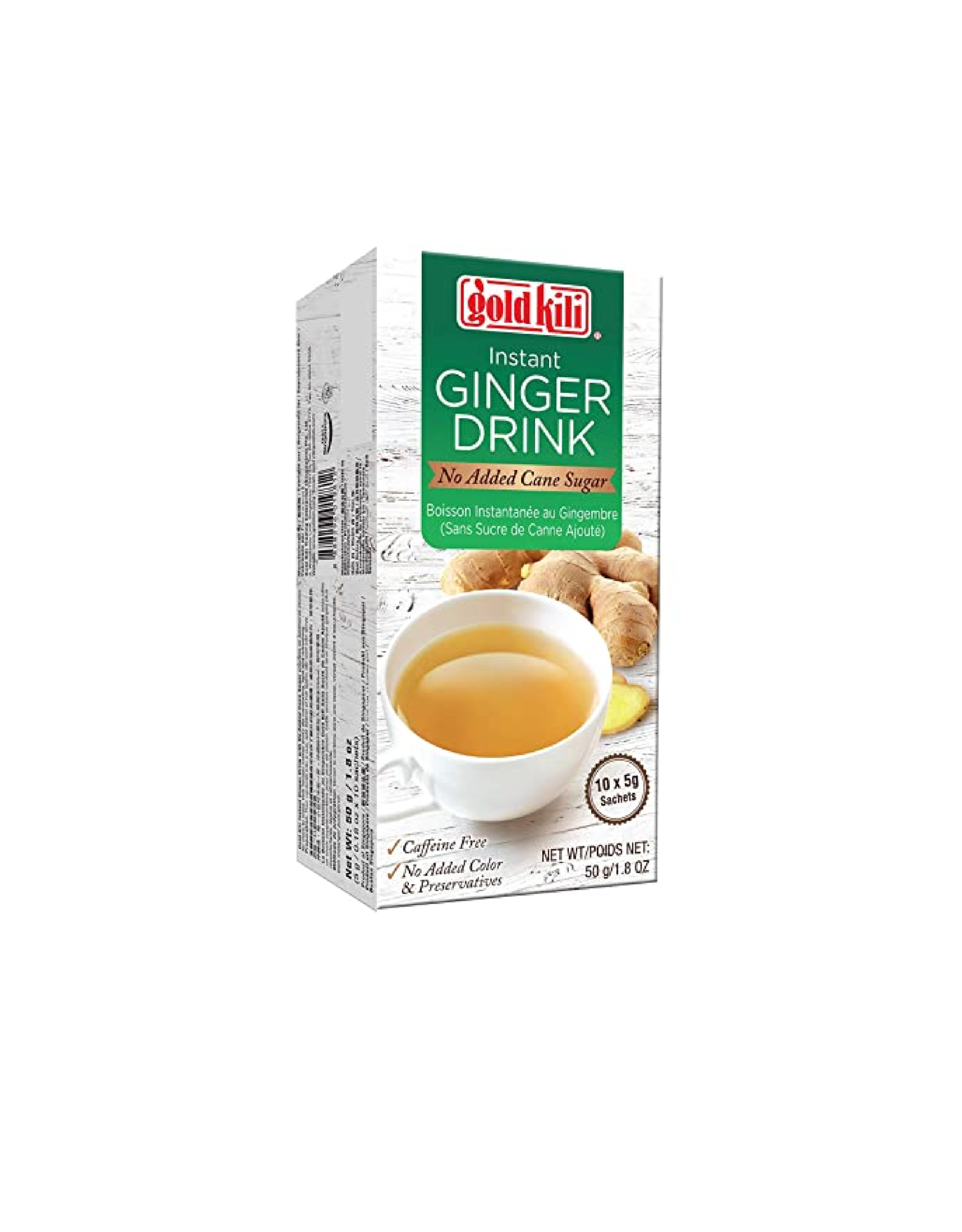 Gold Kili Instant Honey Ginger Drink No added Sugar