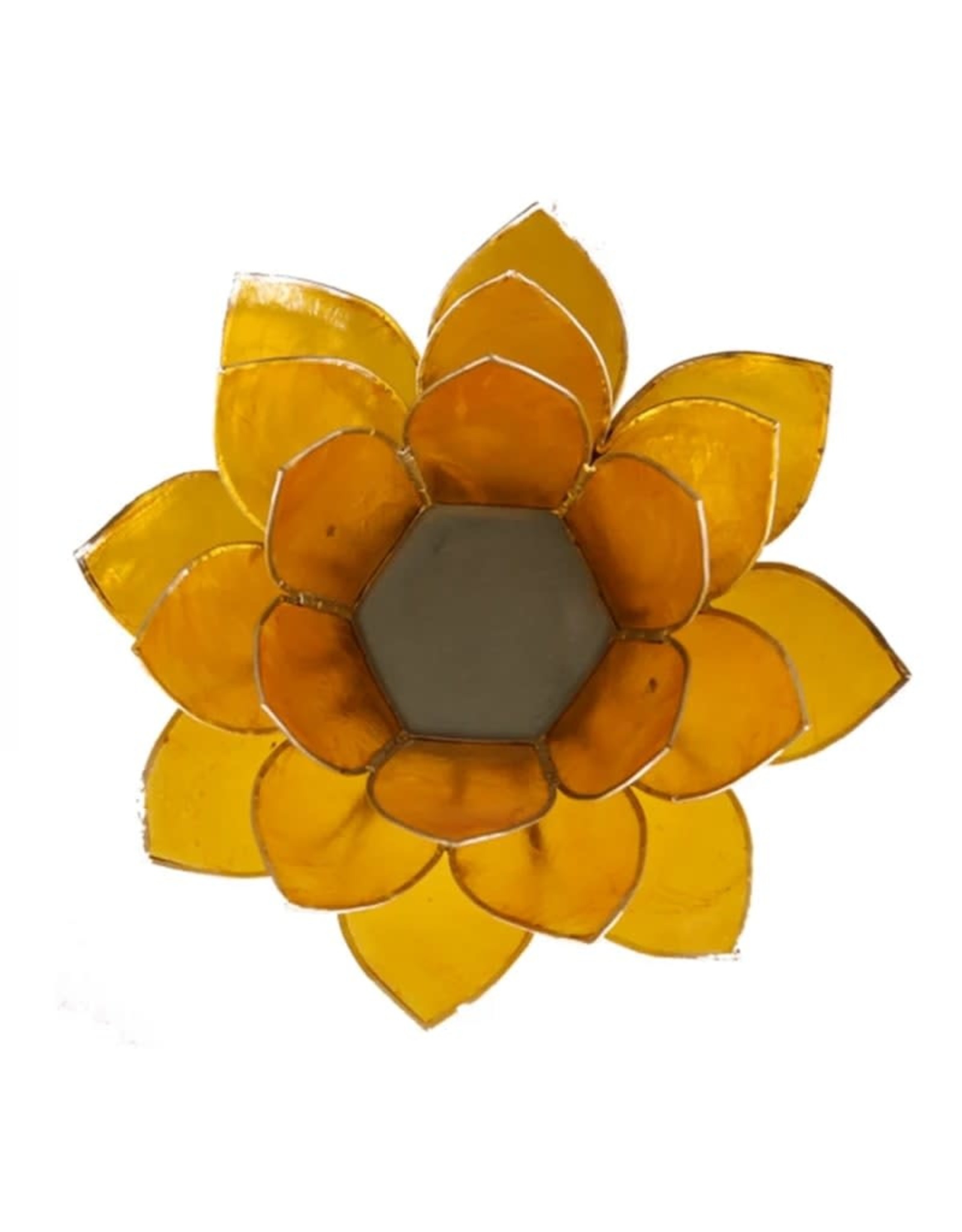 Lotus 3e Chakra | Geel | Zilverrand