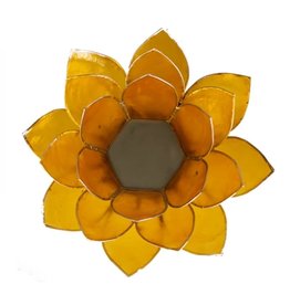 Lotus 3e Chakra | Geel | Zilverrand