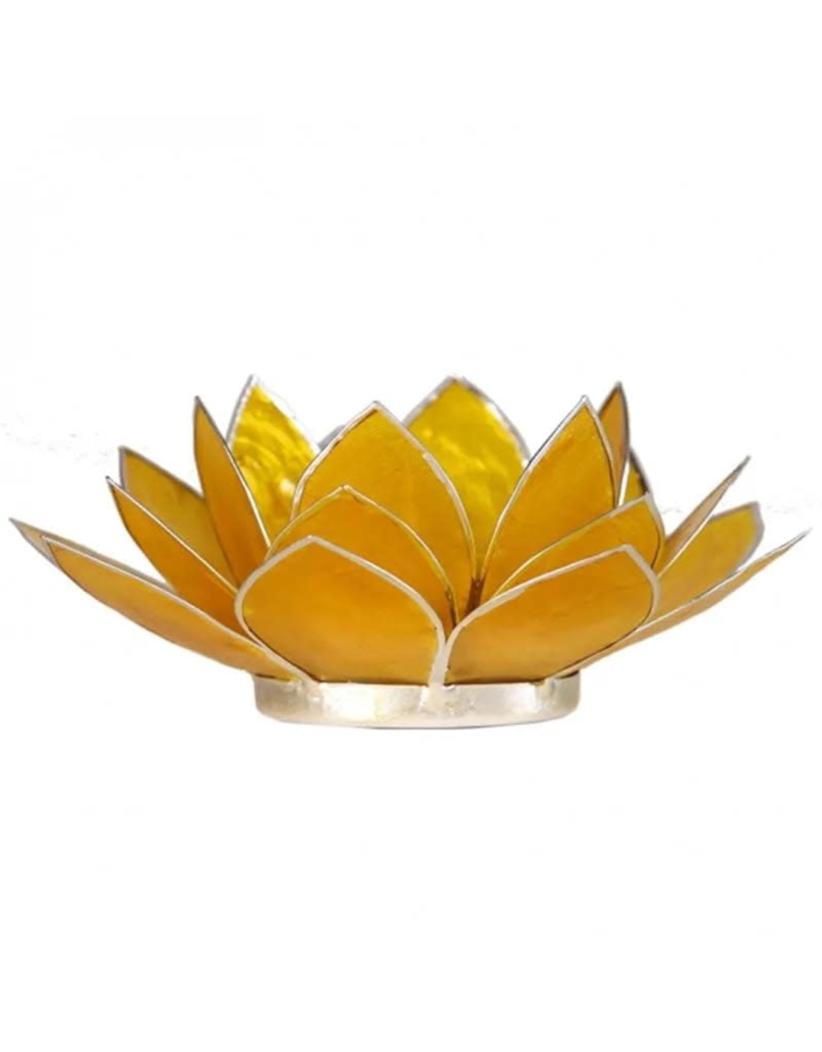 Lotus 3e Chakra | Geel | Zilverrand