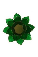 Lotus 4e Chakra | Groen | Goudrand