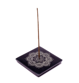 Wierookbrander Zeepsteen Mandala