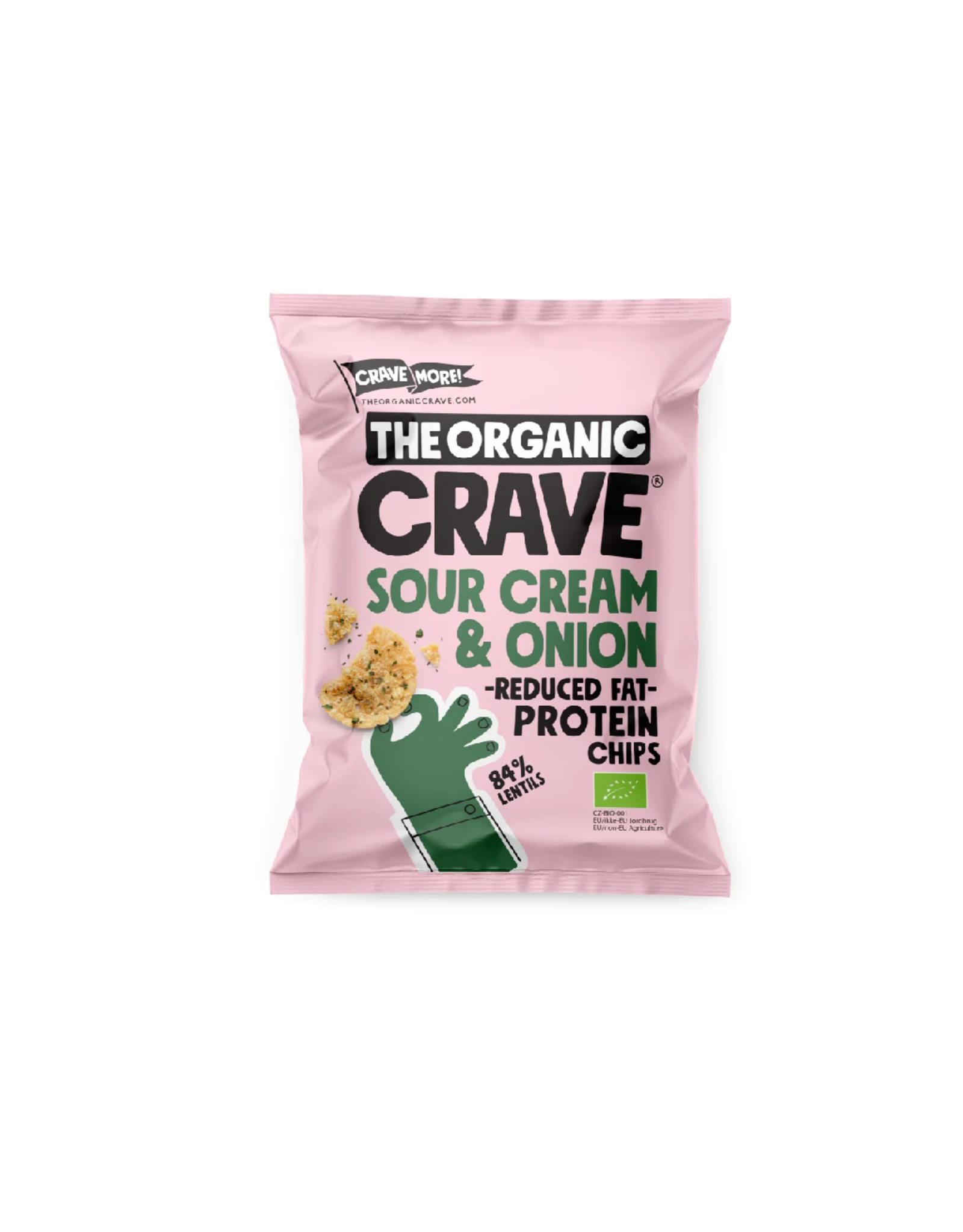 The Organic Crave Protein Chips Sour Cream & Onion