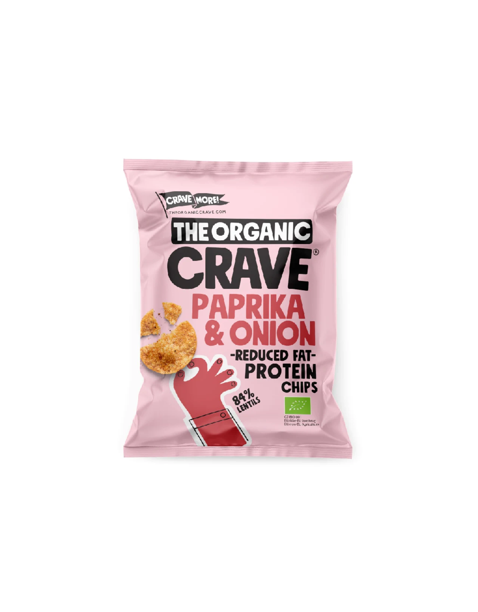 The Organic Crave Protein Chips Paprika & Onion