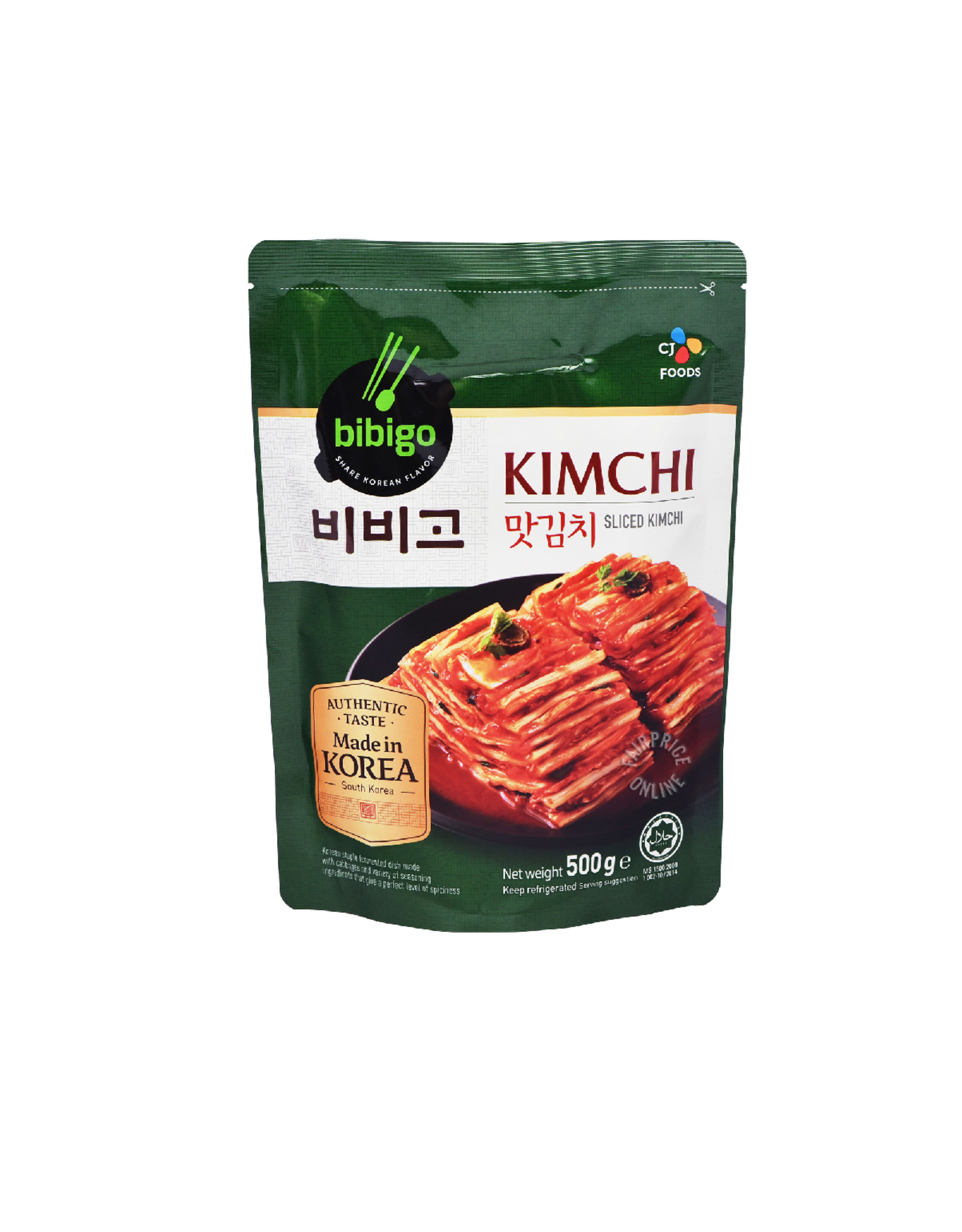 Bibigo Kimchi gesneden 500g