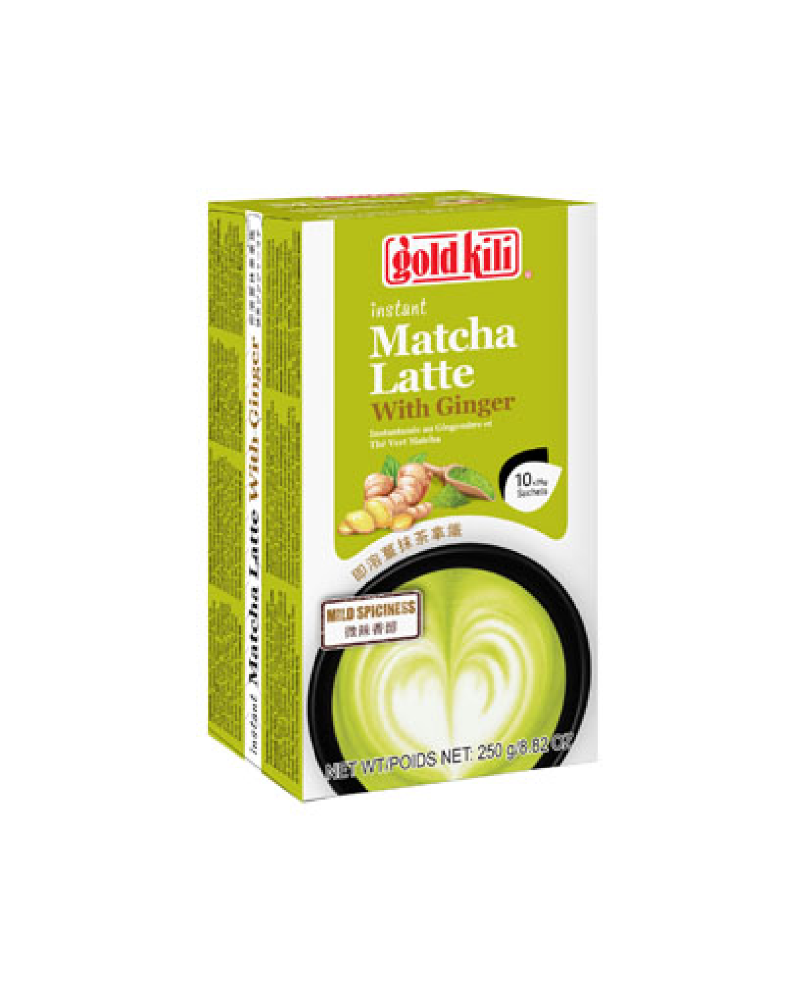 Gold Kili Instant Matcha Ginger Latte