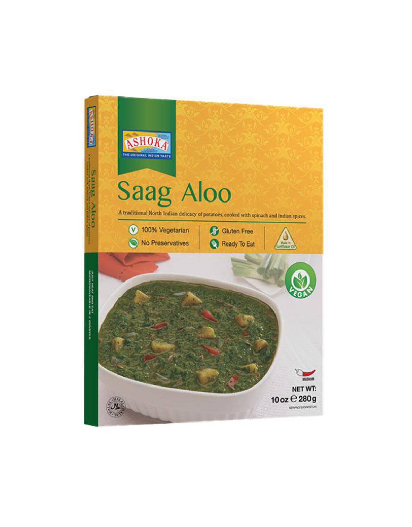 Ashoka Saag Aloo