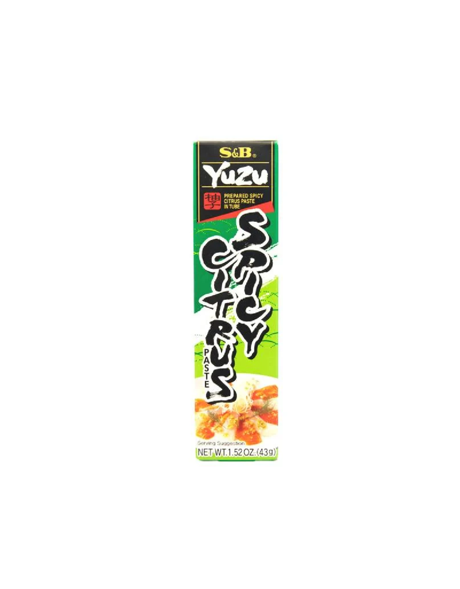 S&B Yuzu | Spicy Citrus Paste | 43gr