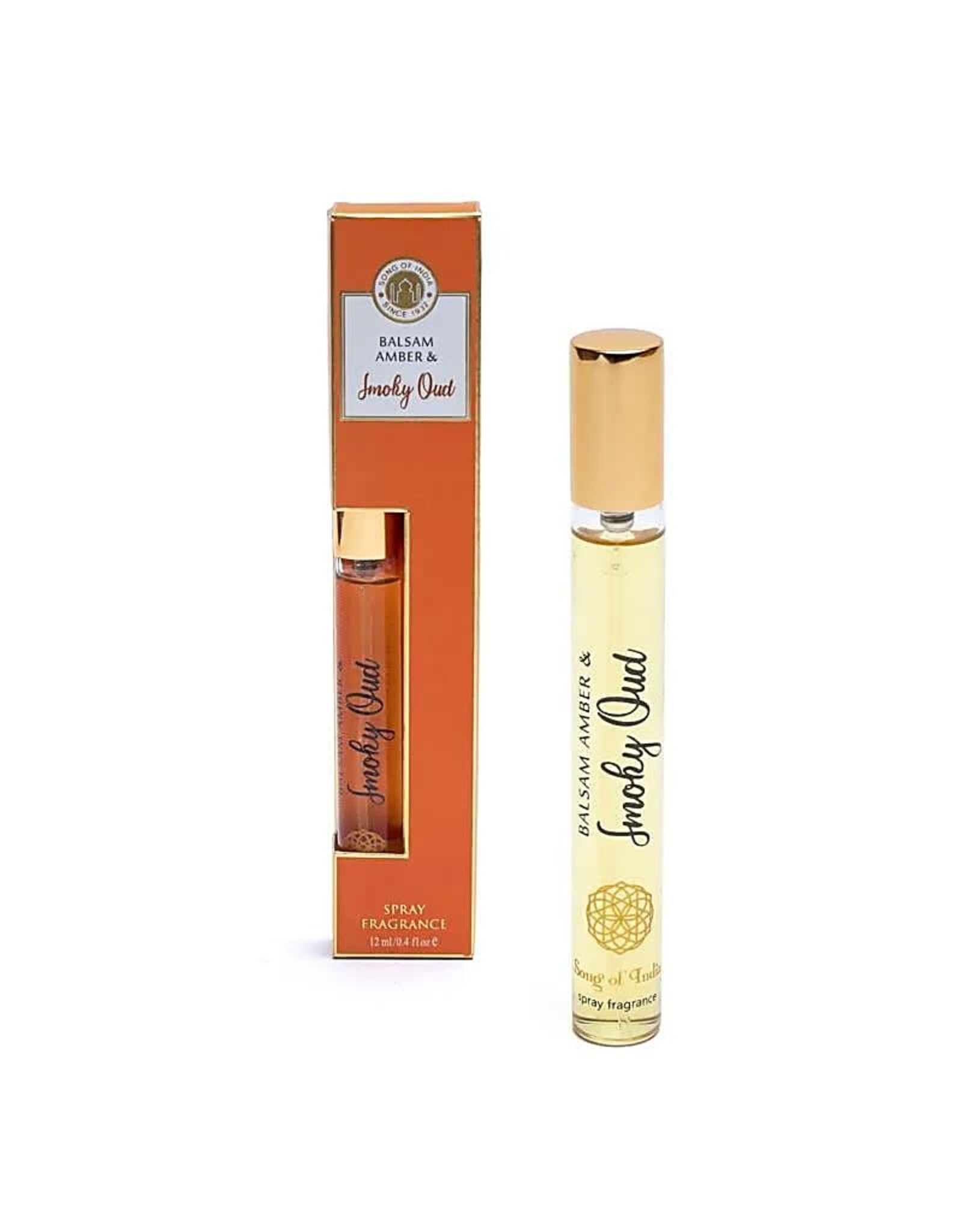 Song of India Balsem Amber & Smoky Oud Spray Fragrance