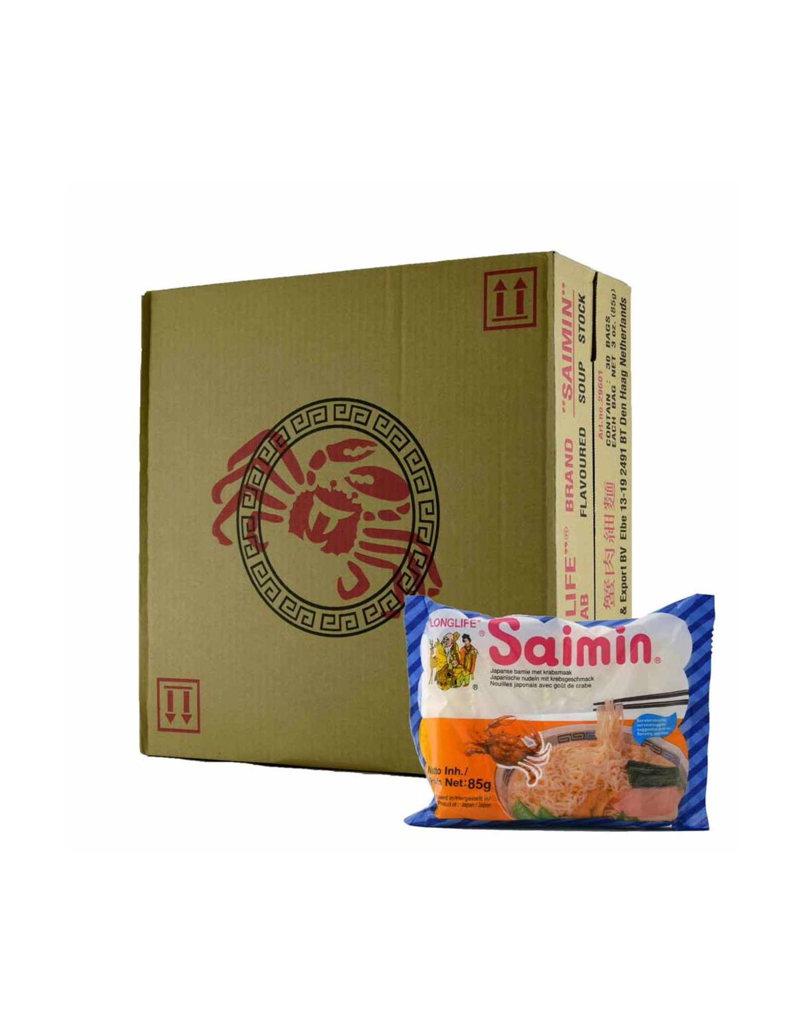 Saimin Bamisoep Crab 30 stuks