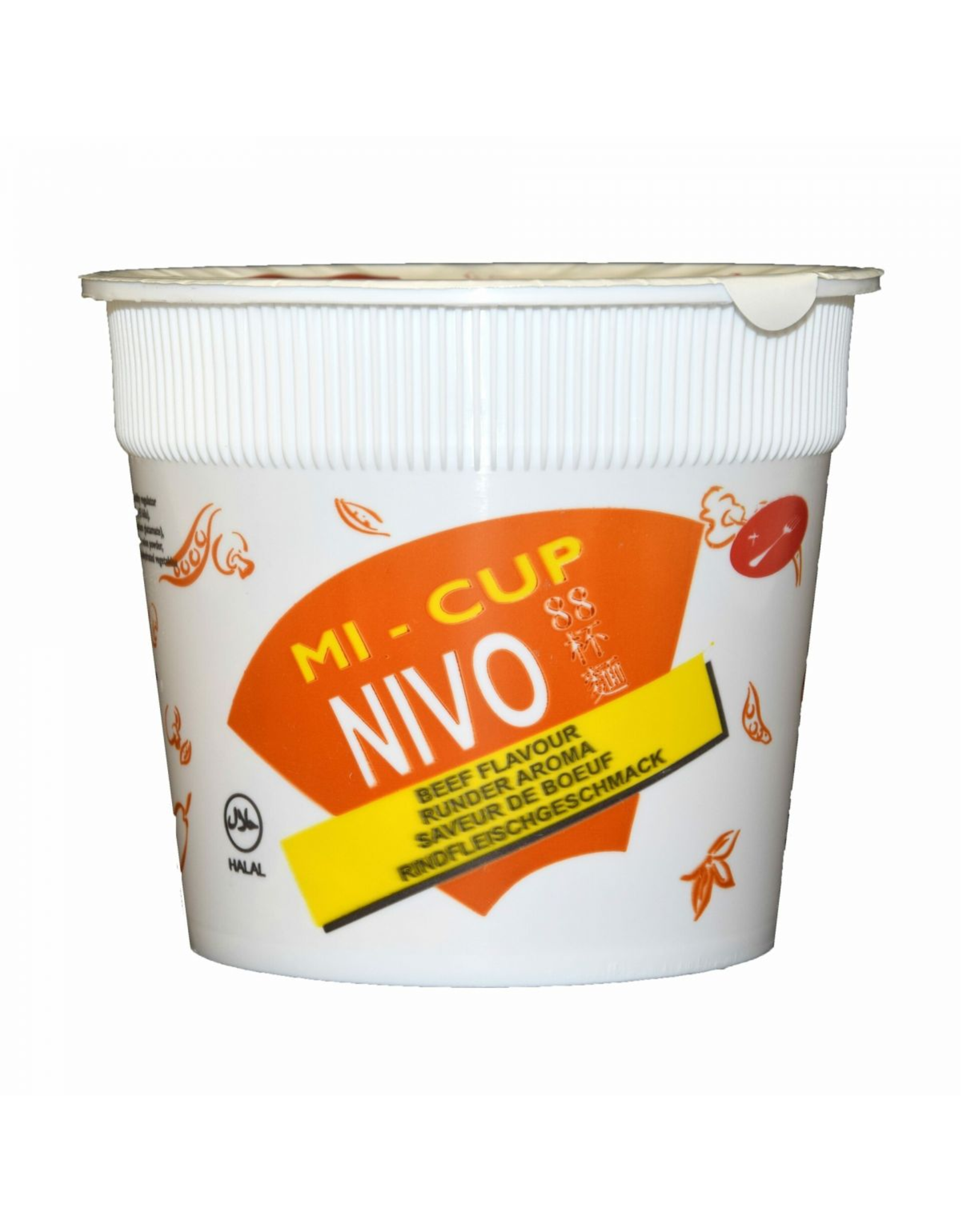Nivo Mi-Cup Baso Sapi - Beef doos à 24 stuks