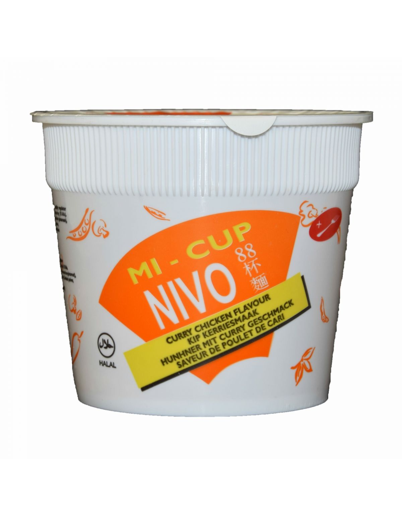 Nivo Mi-Cup Kari Ayam - Chicken curry 24 stuks