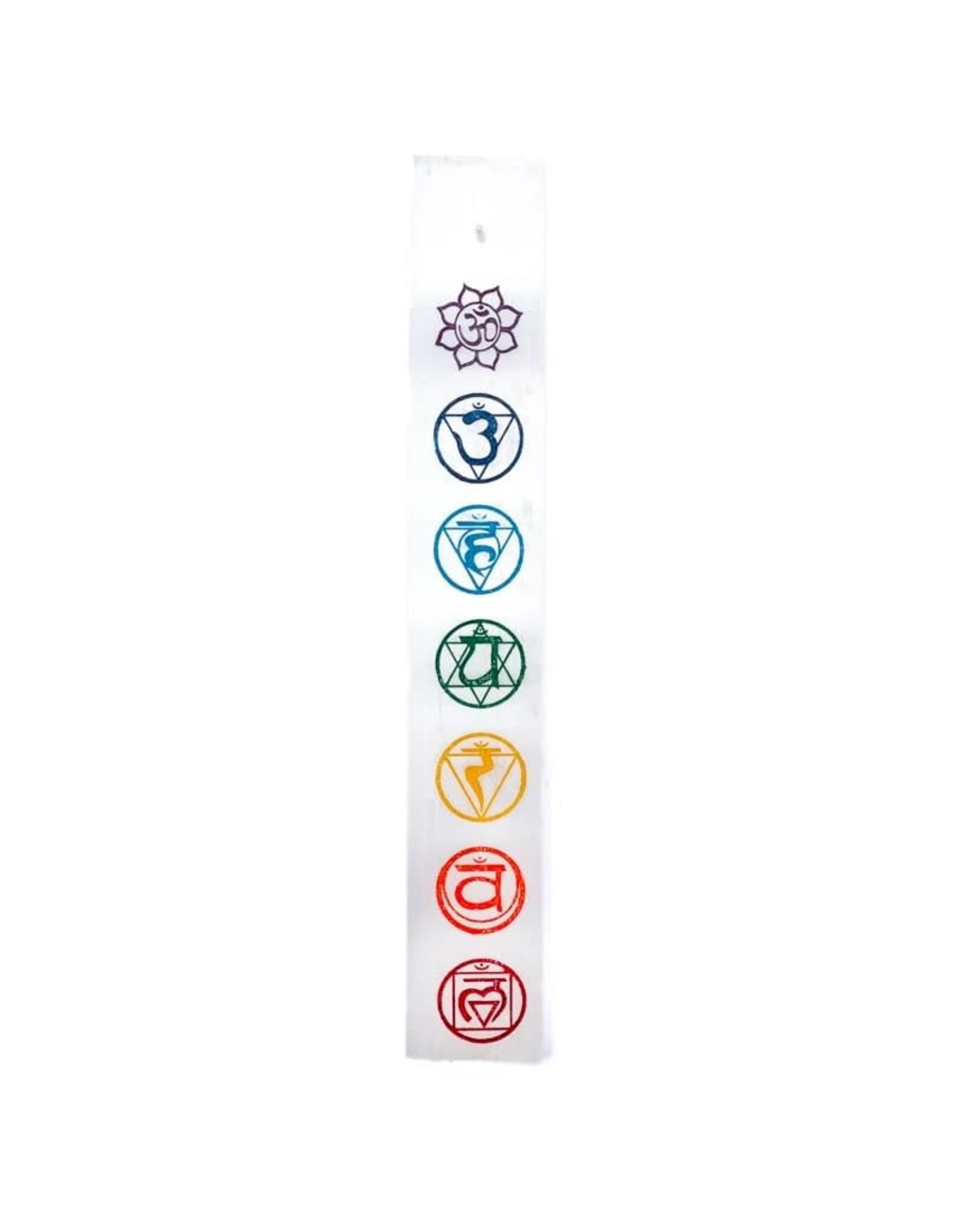 Wierookhouder | Seleniet | 7 Chakra's