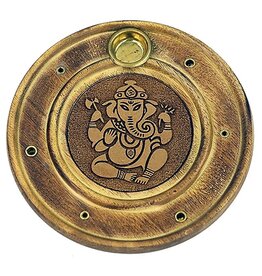 Wierookhouder Hout Ganesha