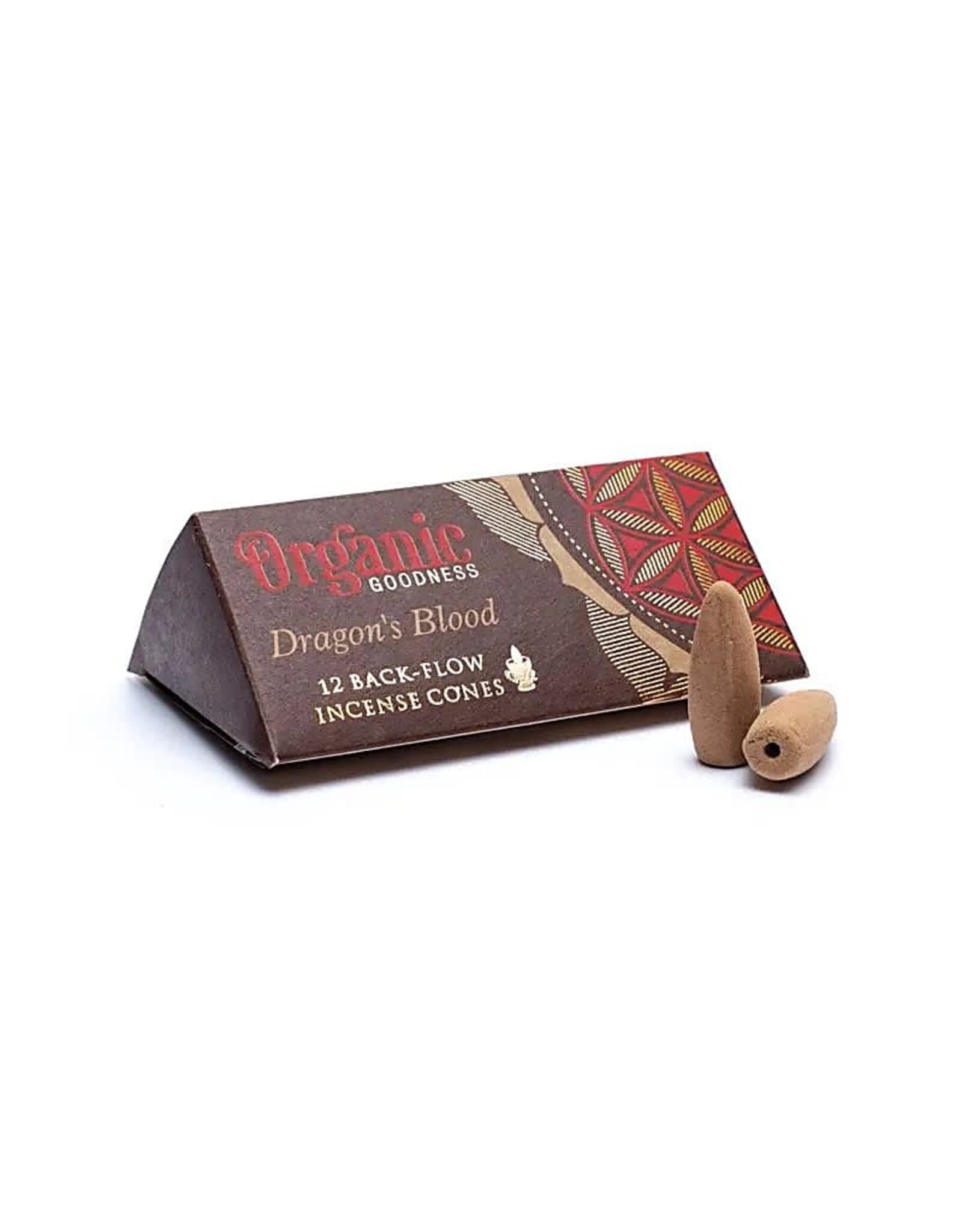 Organic Goodness Incense Cones | Backflow | Dragon's Blood