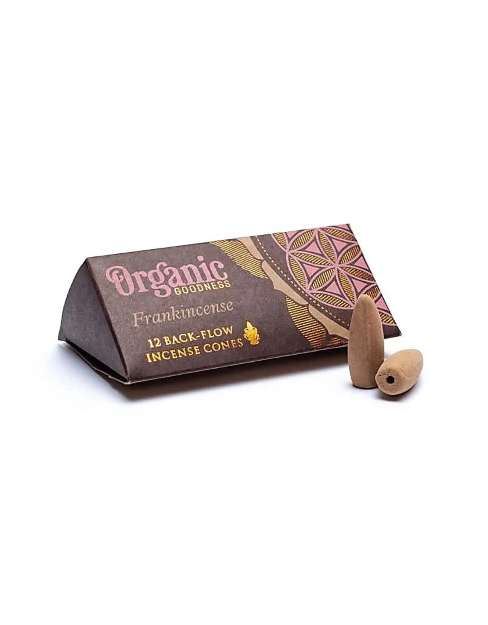 Organic Goodness Frankincense Backflow Wierookkegels