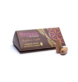 Organic Goodness Arabian Oudh Backflow Wierookkegels