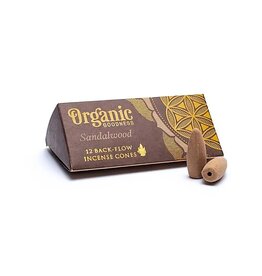 Organic Goodness Incense Cones | Backflow | Sandelhout