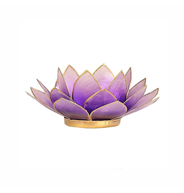 Lotus | Violet | Goudrand
