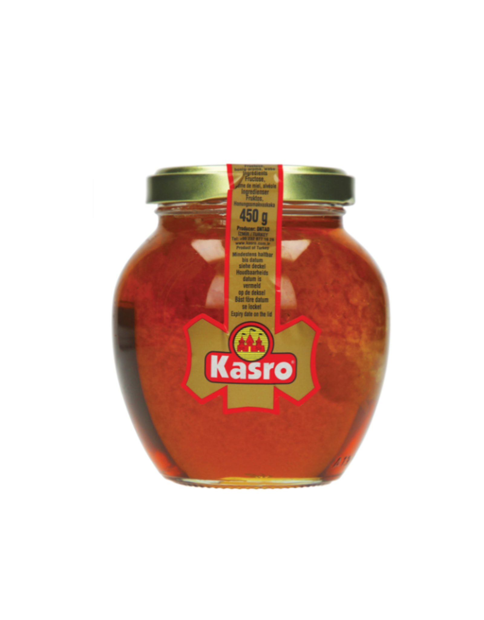 Kasro Syrup with Honey Comb - Honingraat