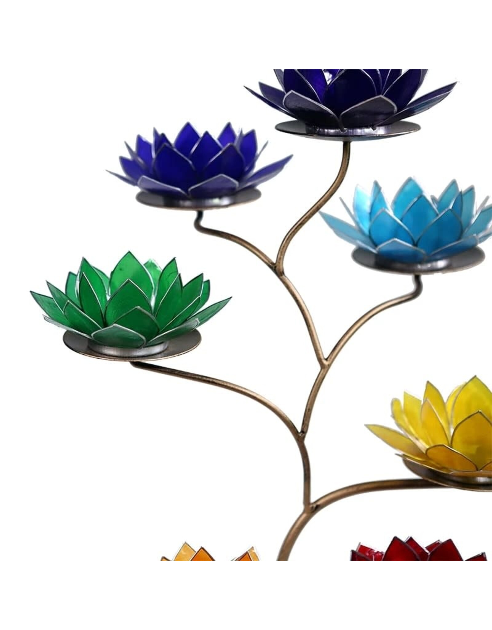 Chakra Lotus Display | Metaal
