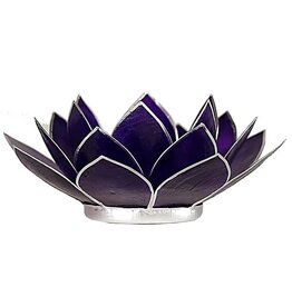 Lotus 7e Chakra | Violet | Zilverrand
