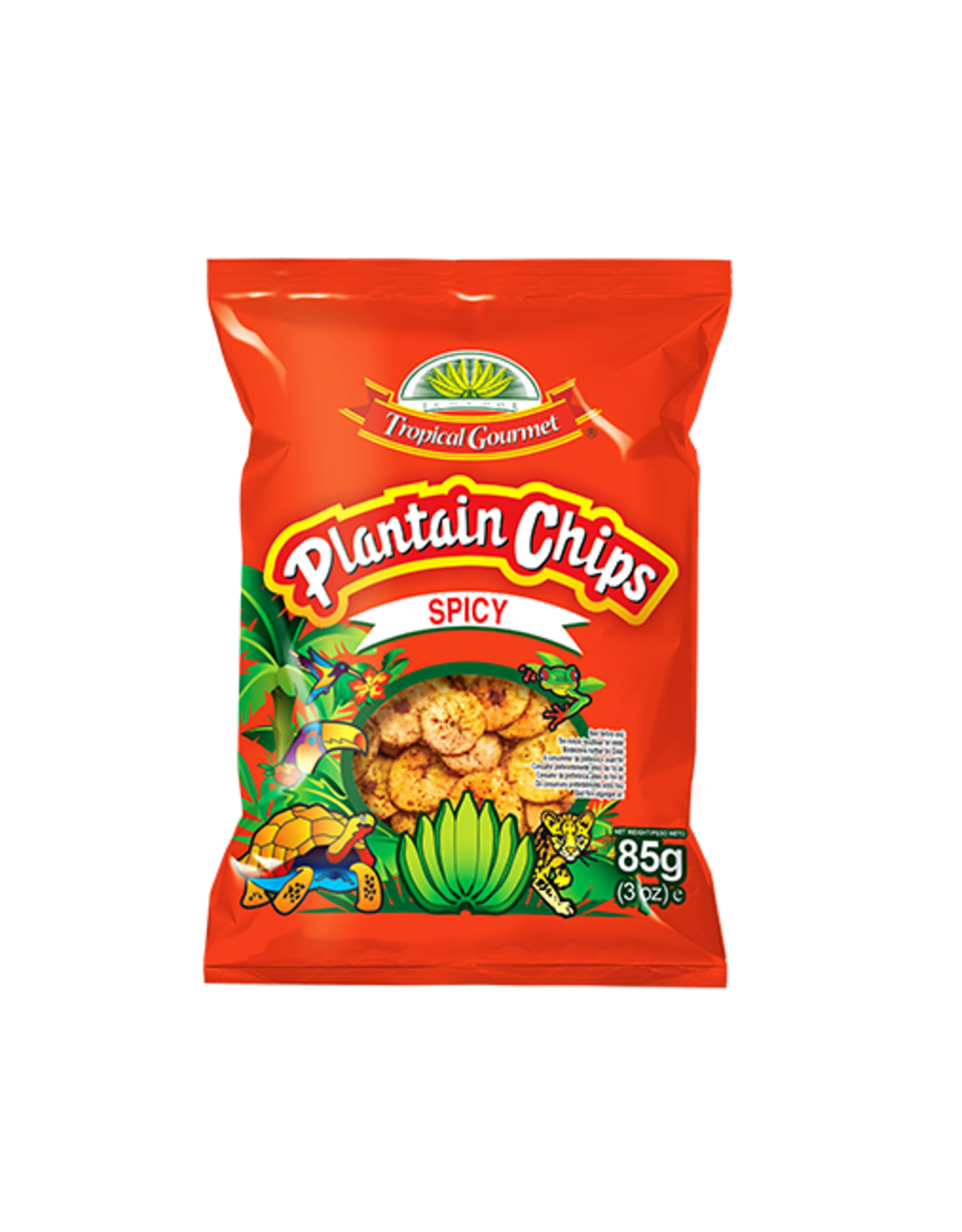 Tropical gourmet Plantain Chips | Spicy