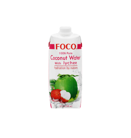 Foco Kokoswater | Lychee | 500ml