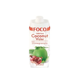 Foco Kokoswater | Granaatappel | 500ml