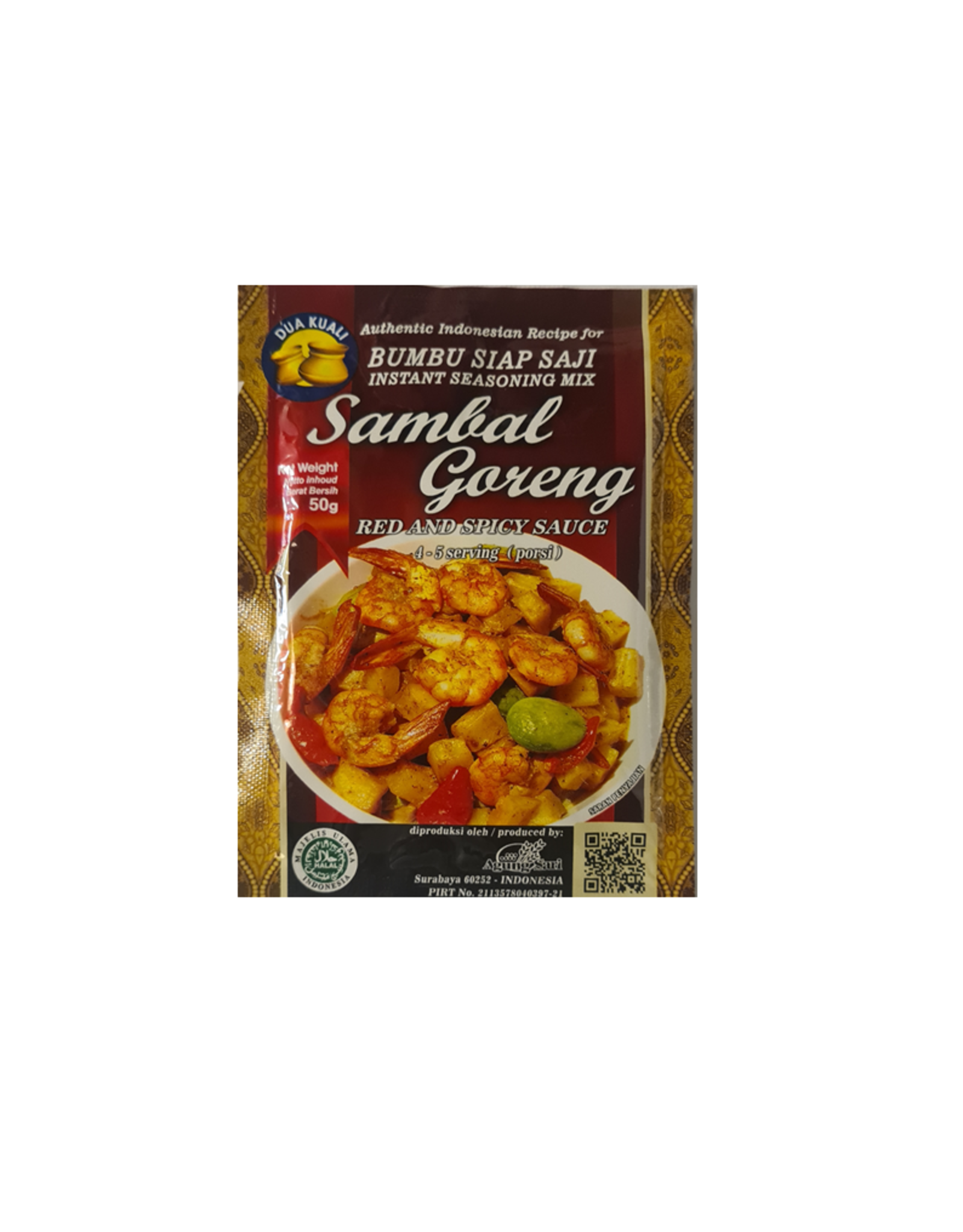 Dua Kuali Sambal Goreng