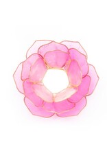Lotus Bladvorm | Roze | Goudrand