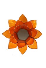 Lotus 2e Chakra | Oranje | Zilverrand