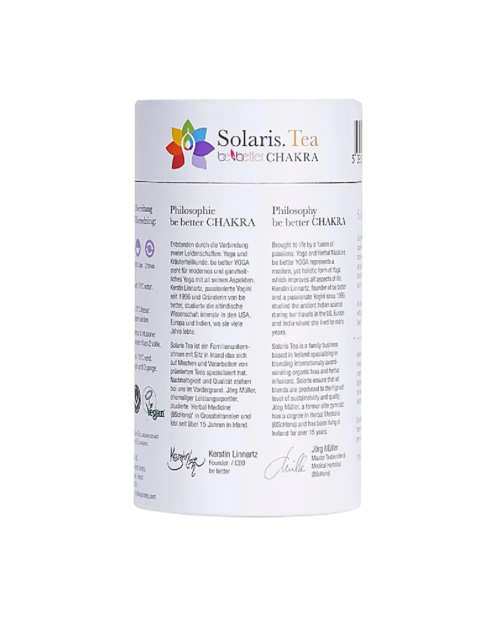 Solaris. Tea I Know | Kruin Chakra | Bio
