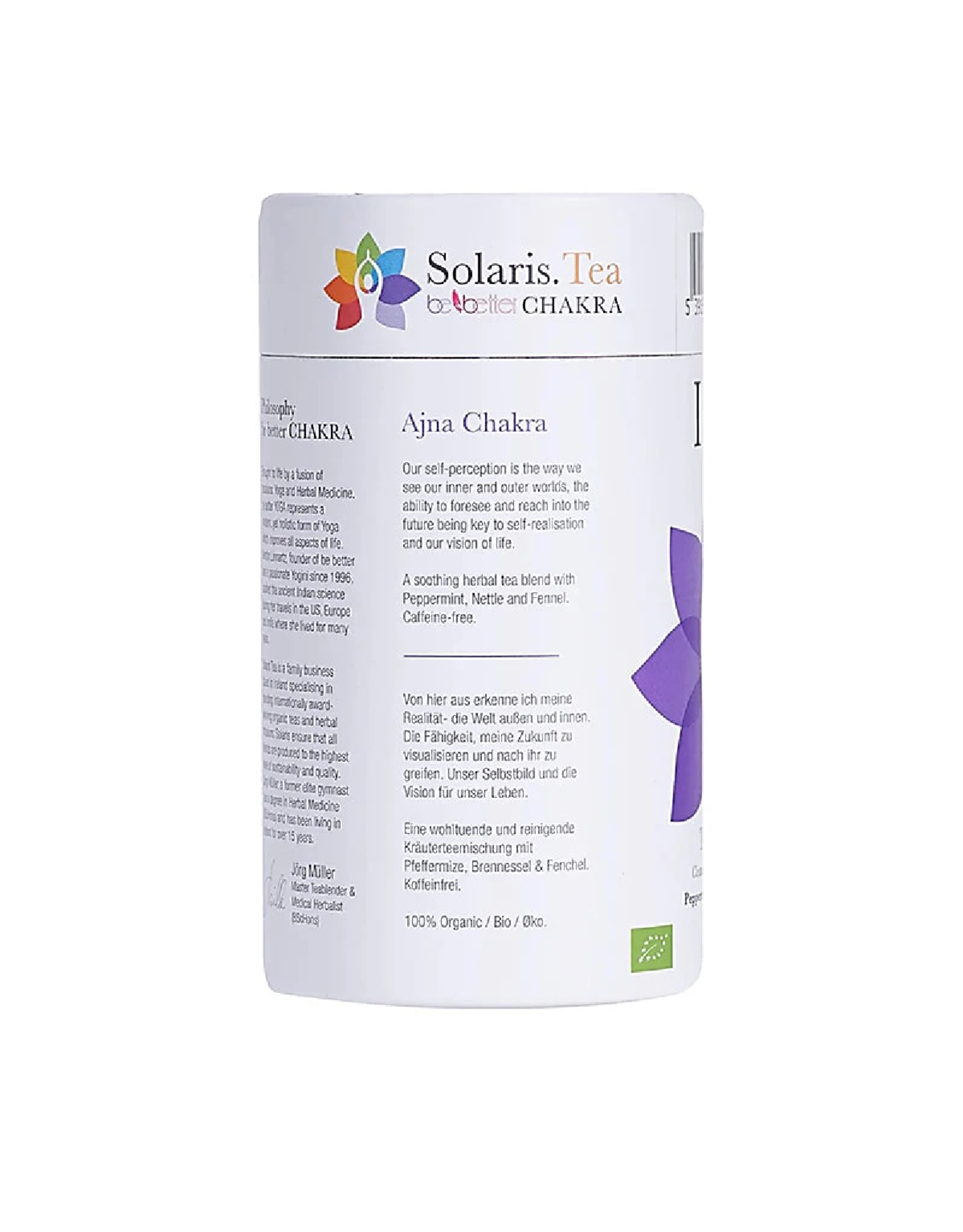 Solaris. Tea I See | Derde Oog Chakra | Bio