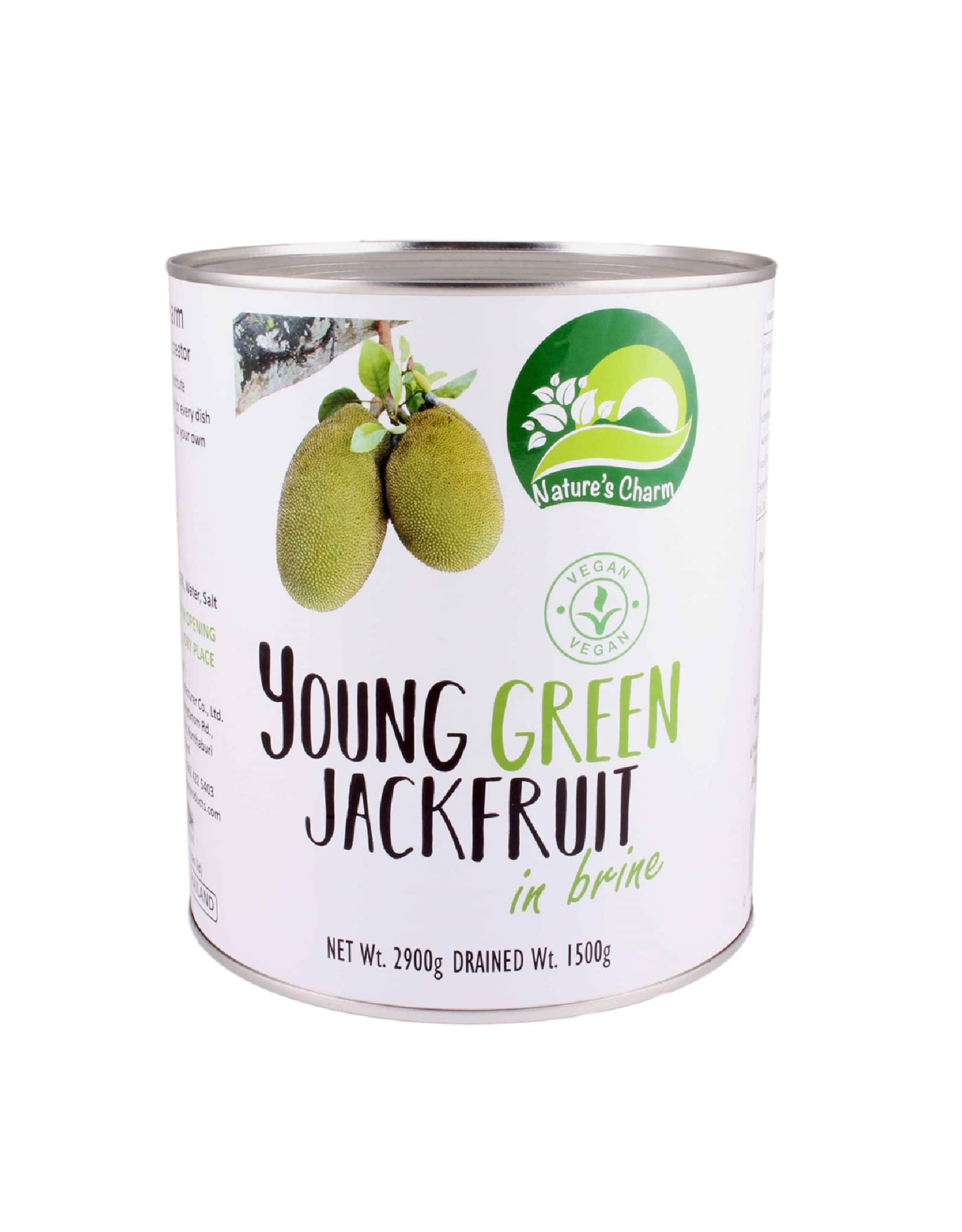 Nature's Charm Young Green Jackfruit | Brine | 2,9kg