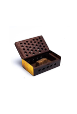 Song of India Wierookhars | Houten doosje | Amber-Vanille Song of India Wierookhars | Houten doosje | Amber-Vanille