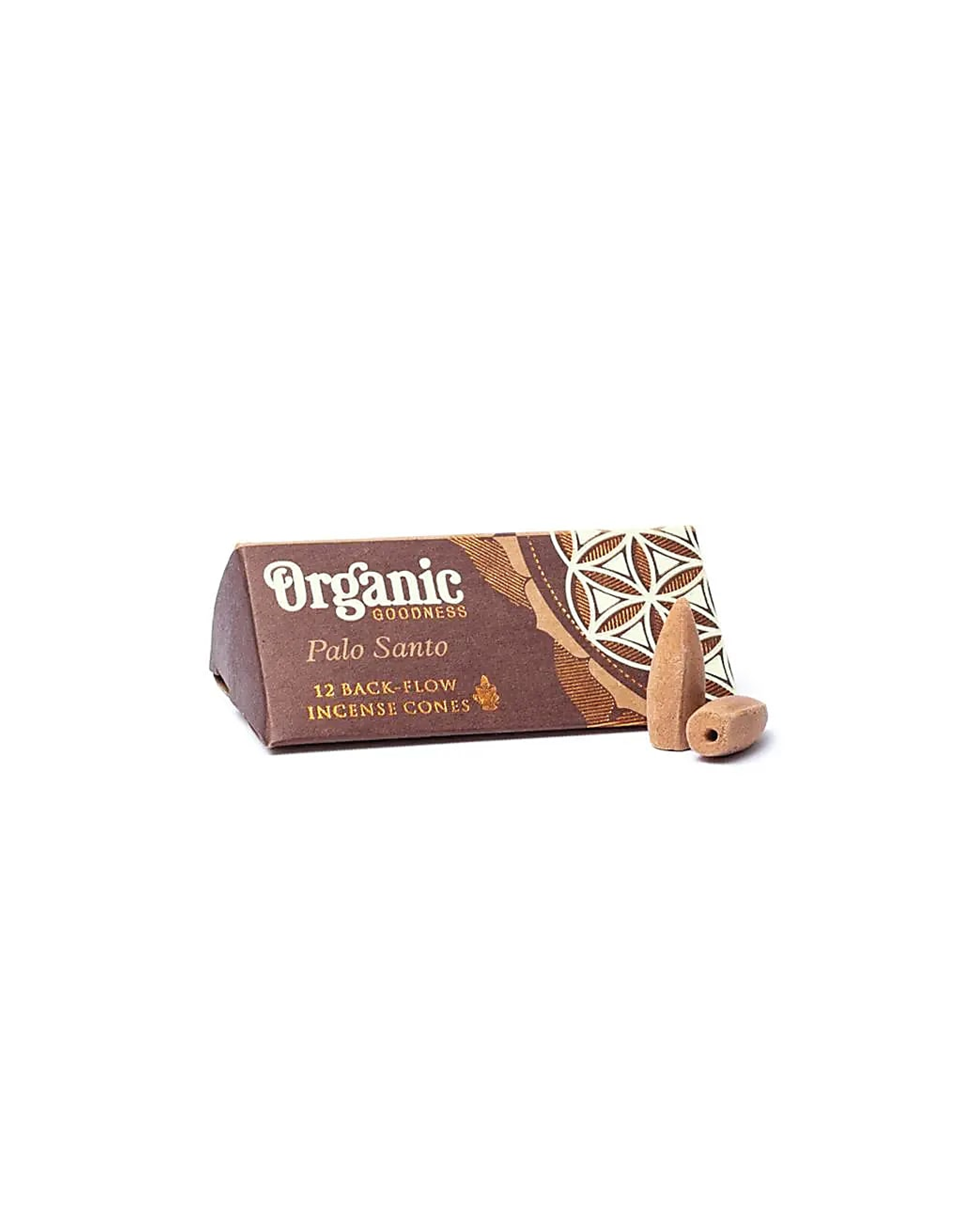 Organic Goodness Incense Cones | Backflow | Palo Santo Backflow