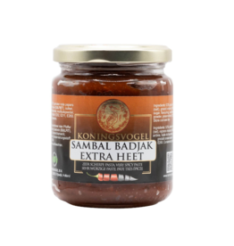 Koningsvogel Sambal Badjak Extra Heet | 280g